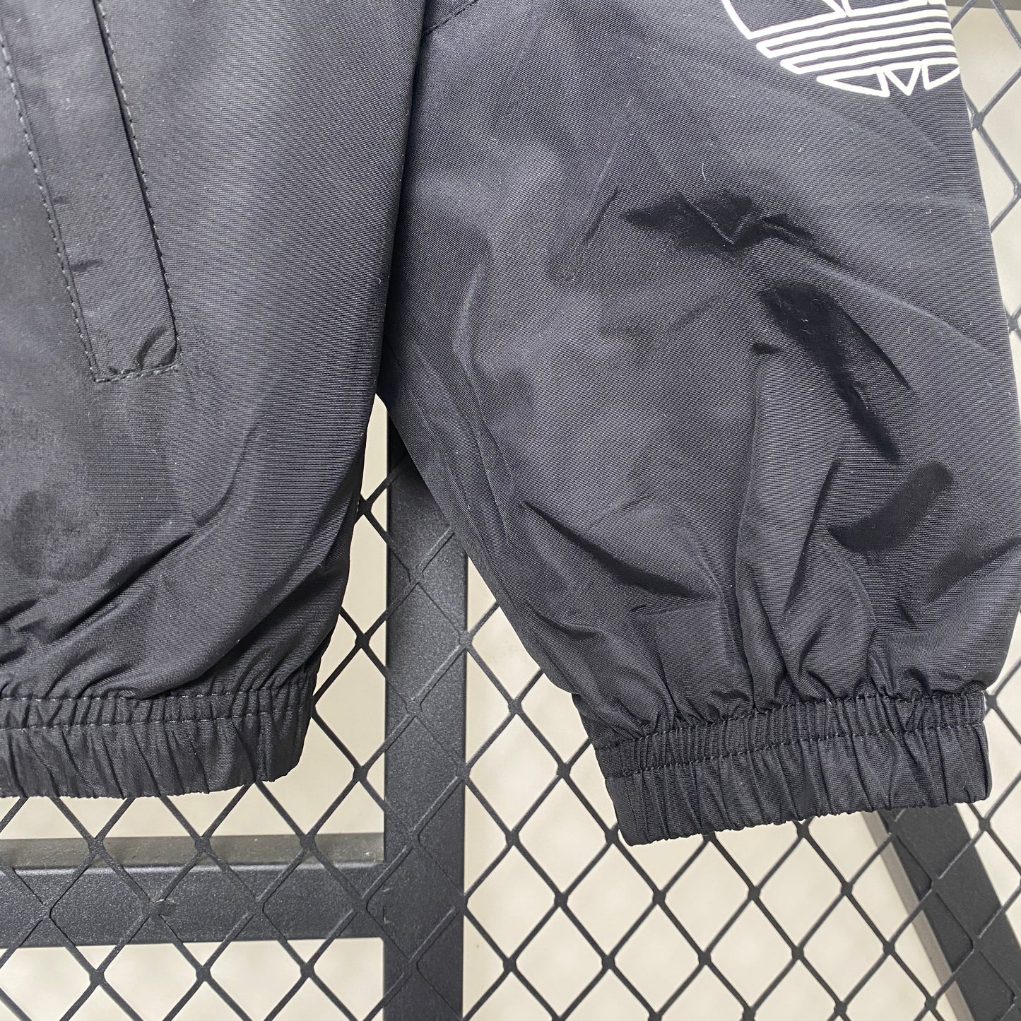 2024/25 Trefoil Black Windbreaker