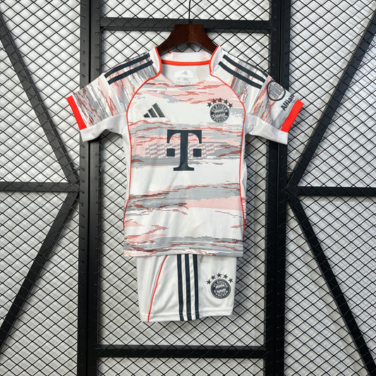 25/26 Bayern Munich Away Kids Size Jersey