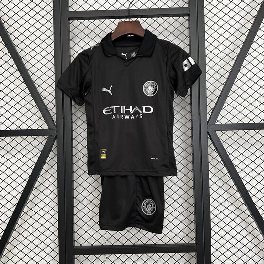 25/26 Manchester City Away Kids Size Jersey