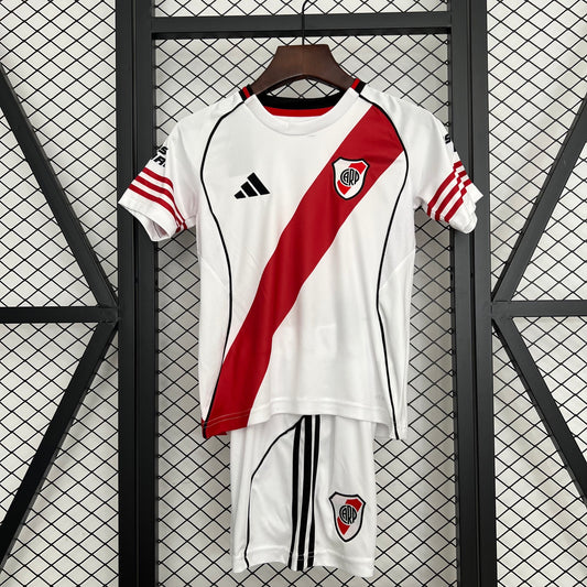25/26 River Plate Home Kids Size Jersey