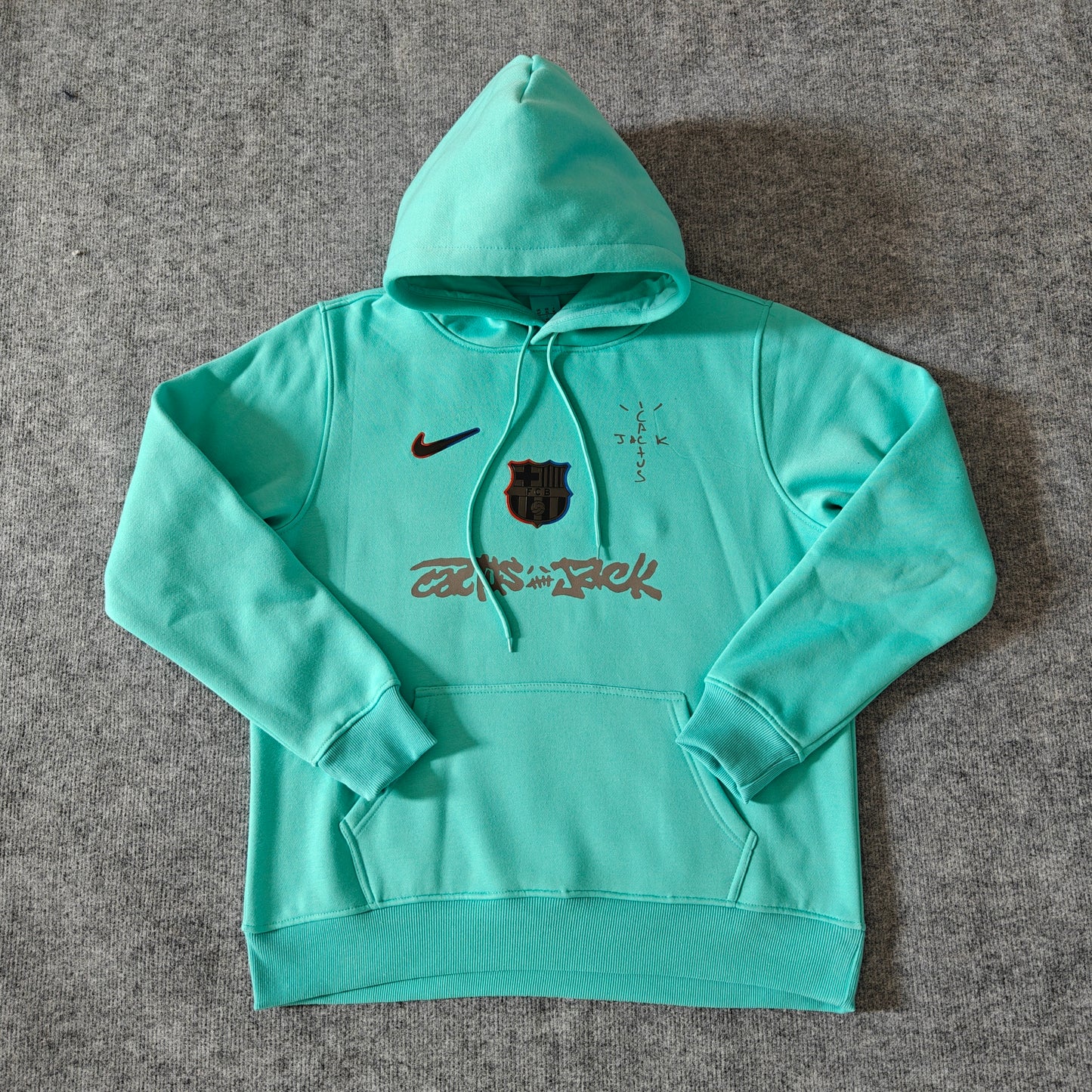 Cactus Jack FC Barcelona Hoodies 2