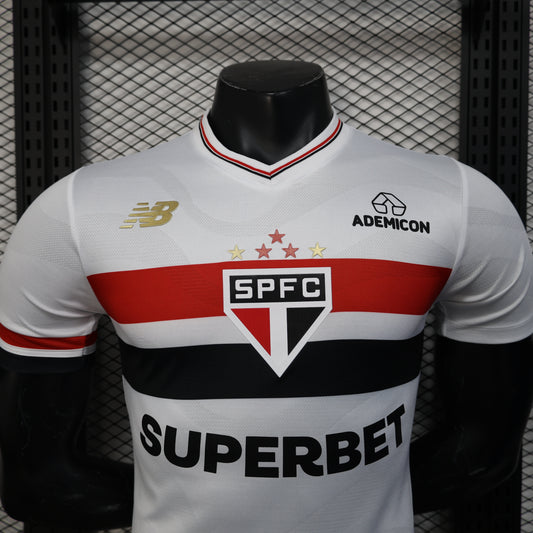 25-26 Sao Paulo FC Home Authentic Jersey