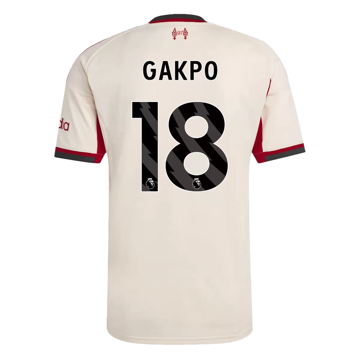 GAKPO #18 Liverpool Away Jersey 2025/26
