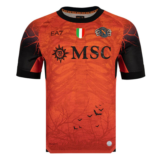 SSC Napoli 25/26 Halloween Men's Goalkeeper Soccer Jersey