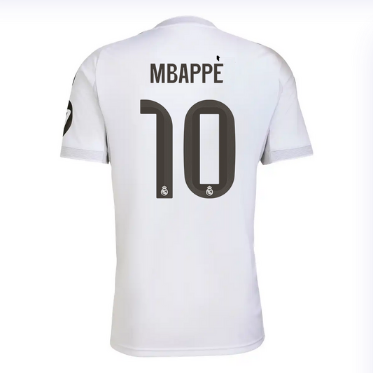 Kylian Mbappé 10 Real Madrid 25/26 Authentic/Player Home Jersey UCL Package