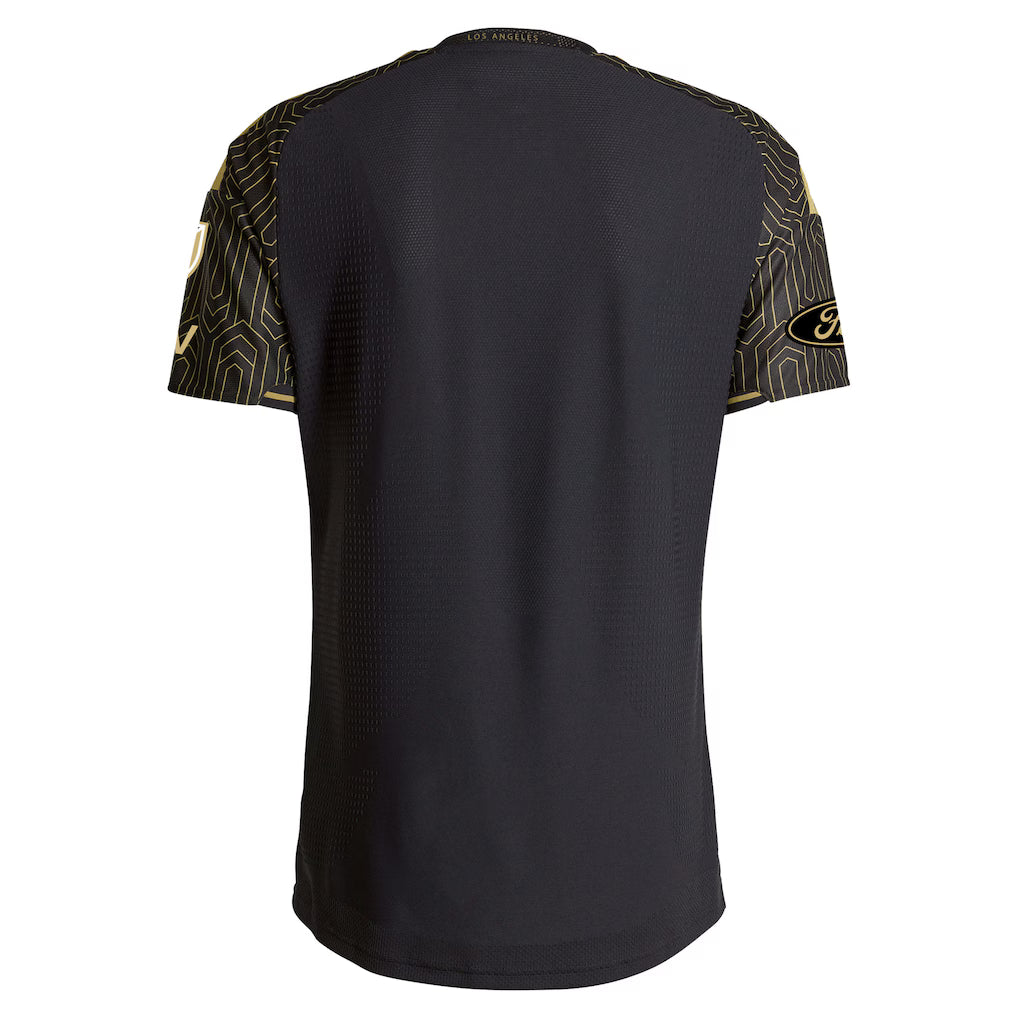 Men's LAFC Black 2026 Primary Kit On-Field Authentic Patch Jersey