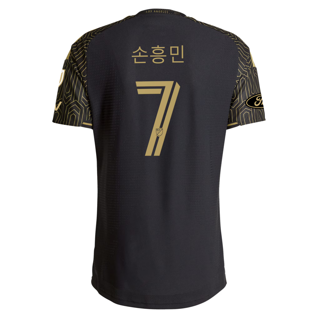 Men's LAFC Black 2026 Primary Kit On-Field Authentic Patch Jersey