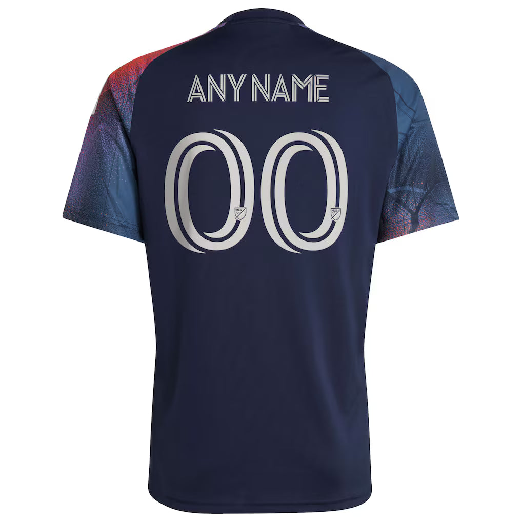 Men's Houston Dynamo FC Blue 2026 Mission Control Replica Custom Jersey