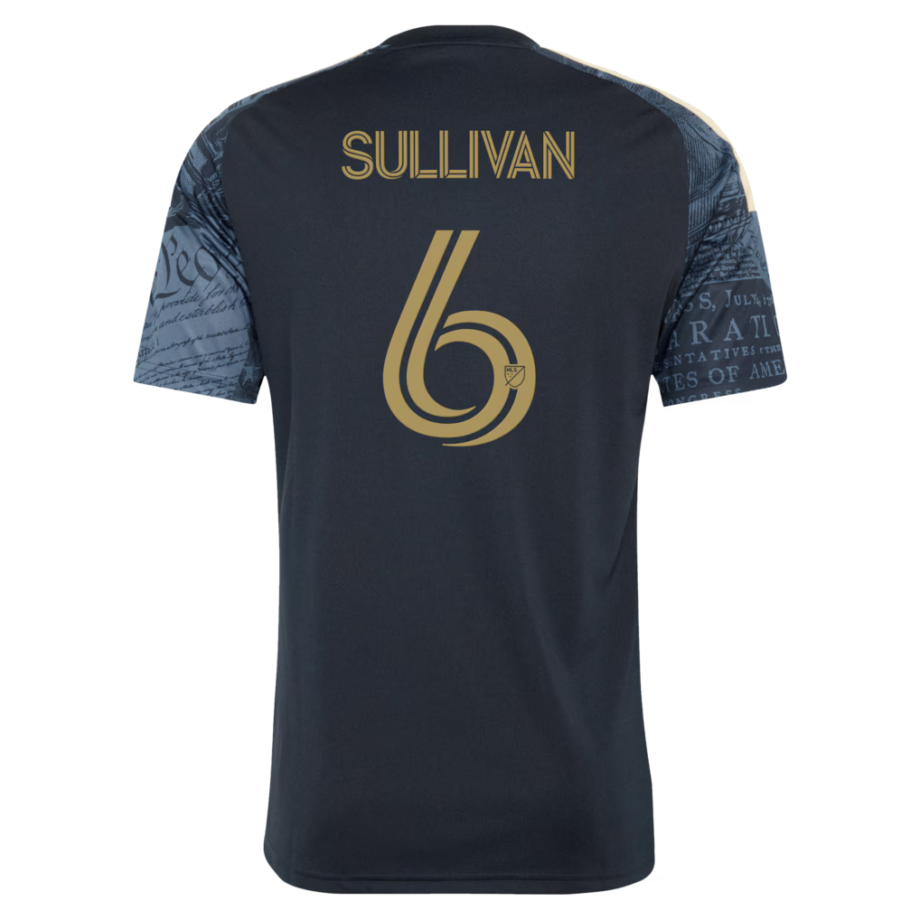 Men's Philadelphia Union Cavan Sullivan Navy 2026 1776 Kit Replica Jersey
