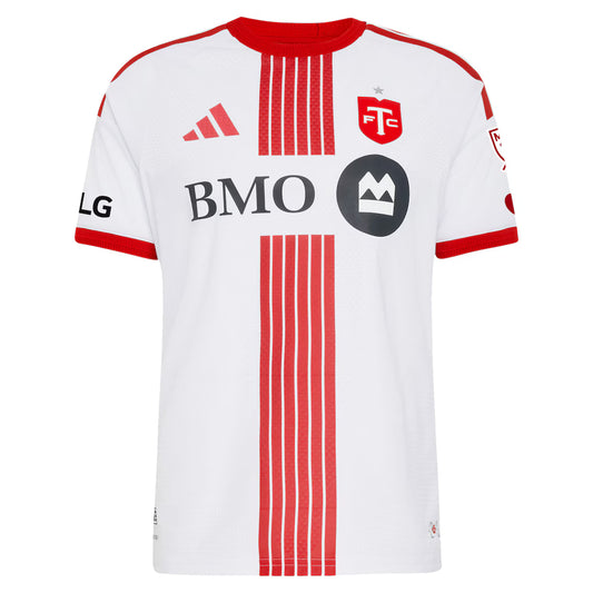 Men's Toronto FC Jonathan Osorio White 2026 Winter Kit On-Field Authentic Patch Jersey