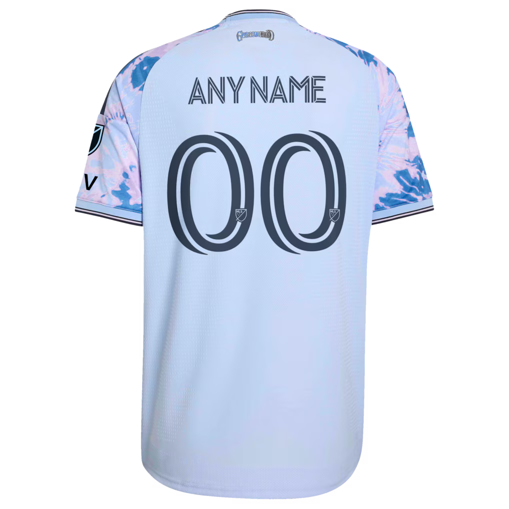 Men's San Jose Earthquakes Light Blue 2026 The Dead Kit On-Field Authentic Patch Custom Jersey