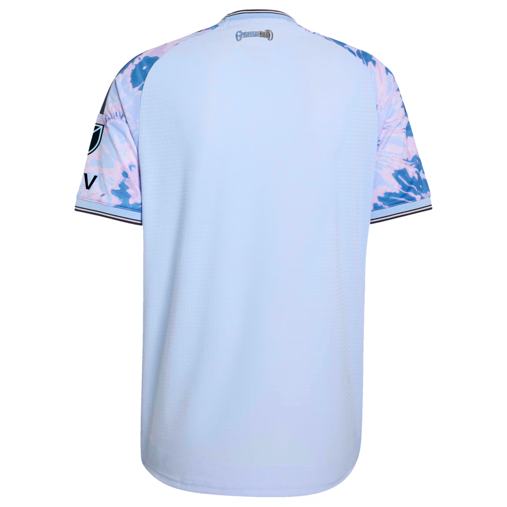 Men's San Jose Earthquakes Light Blue 2026 The Dead Kit On-Field Authentic Patch Jersey