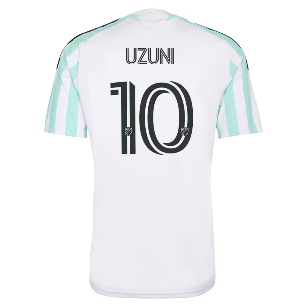 Men's Austin FC Myrto Uzuni White 2026 The Rooted Kit Replica Jersey