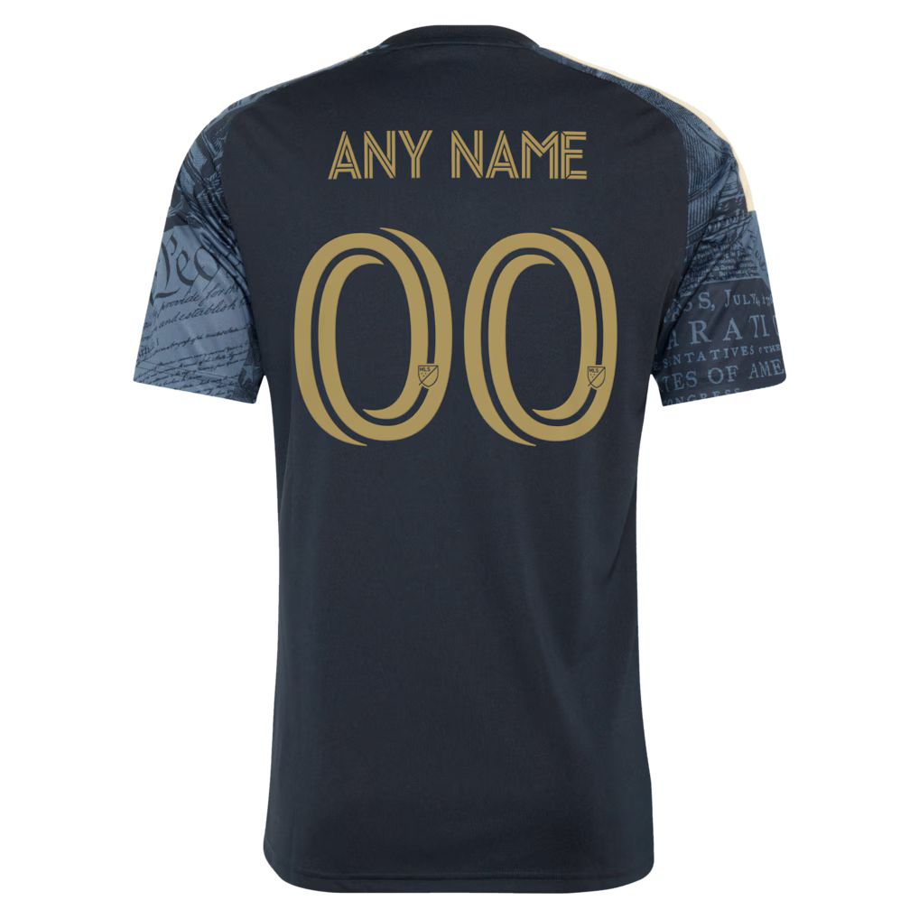Men's Philadelphia Union Navy 2026 1776 Kit Replica Custom Jersey