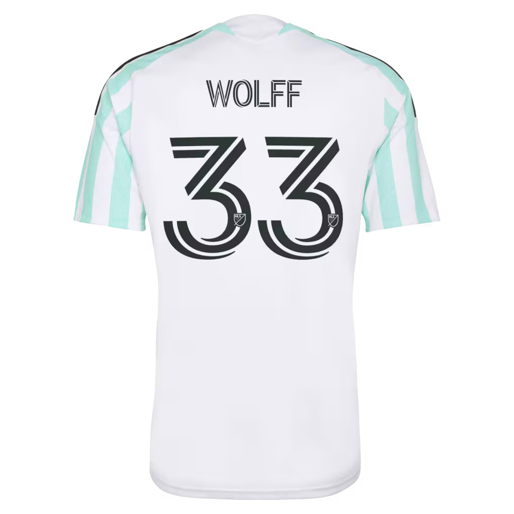 Men's Austin FC Owen Wolff White 2026 The Rooted Kit Replica Jersey