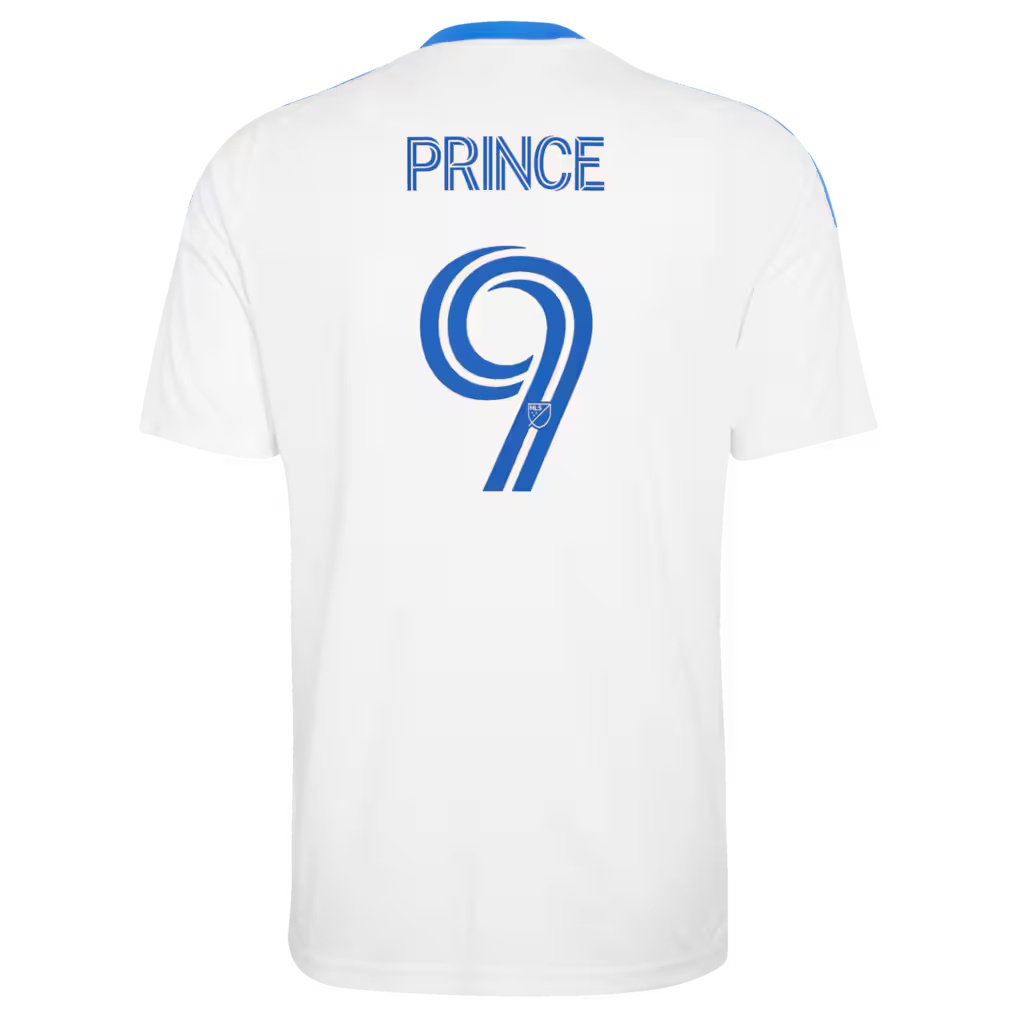 Men's CF Montreal Prince Owusu White 2026 The Procure Jersey Replica Jersey