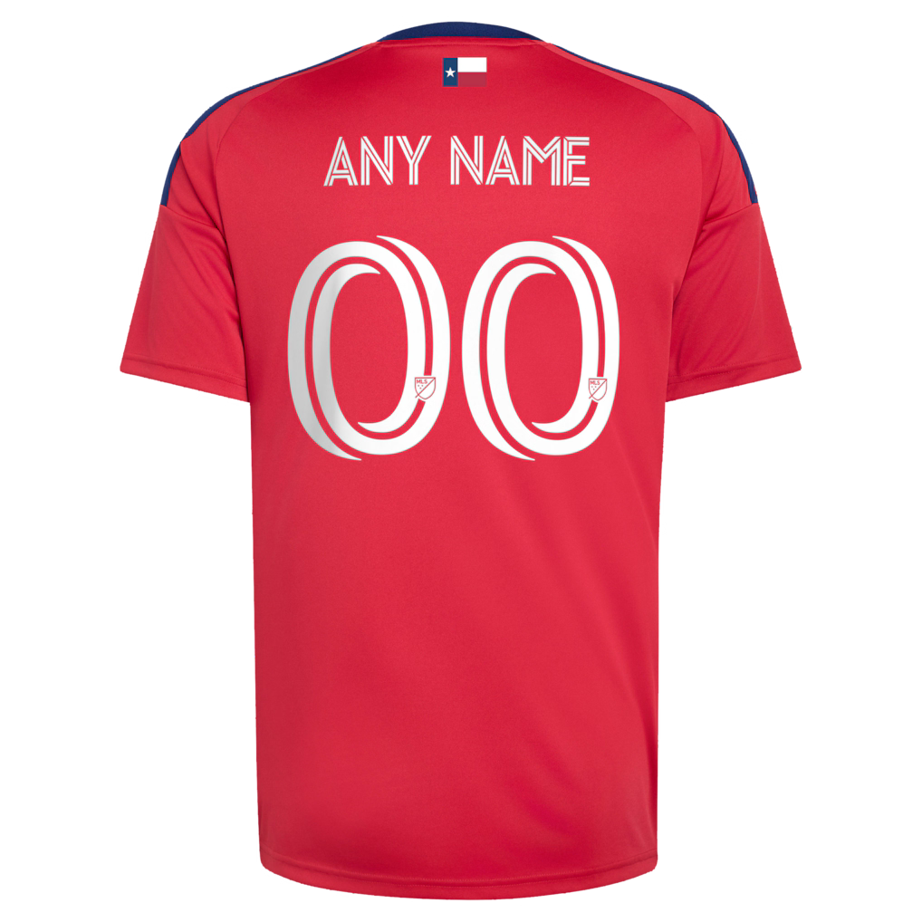 Men's FC Dallas Red 2026 DNA Kit Replica Custom Jersey
