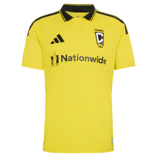 Men's Columbus Crew Sean Zawadzki Yellow 2026 The Crafted for Excellence Kit Replica Jersey