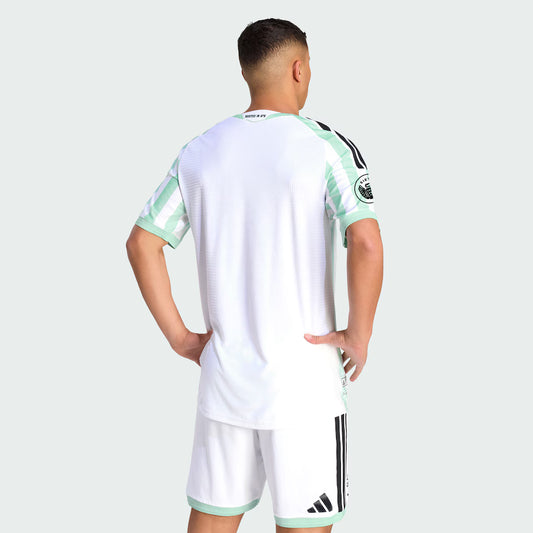 Men's Austin FC White 2026 Rooted In Austin Kit On-Field Authentic Patch Jersey