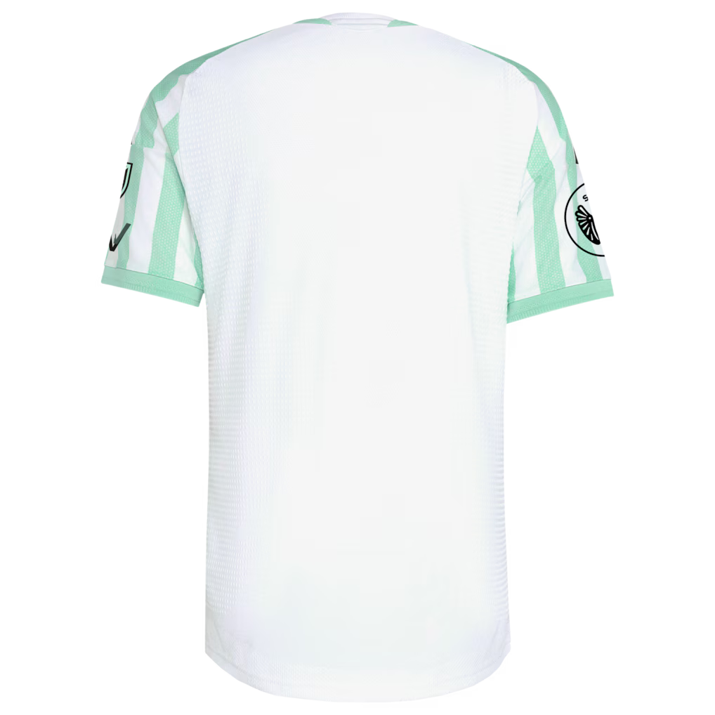 Men's Austin FC White 2026 Rooted In Austin Kit On-Field Authentic Patch Jersey