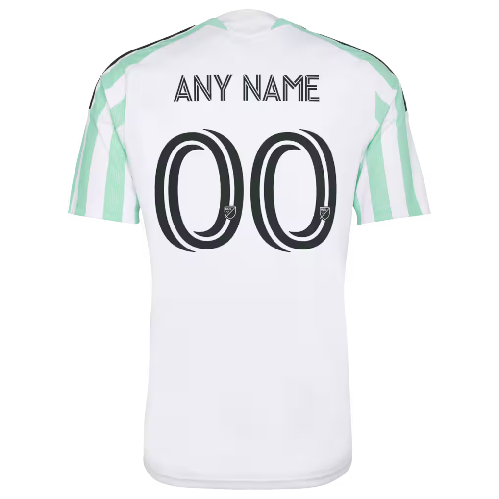 Men's Austin FC White 2026 The Rooted Kit Replica Custom Jersey