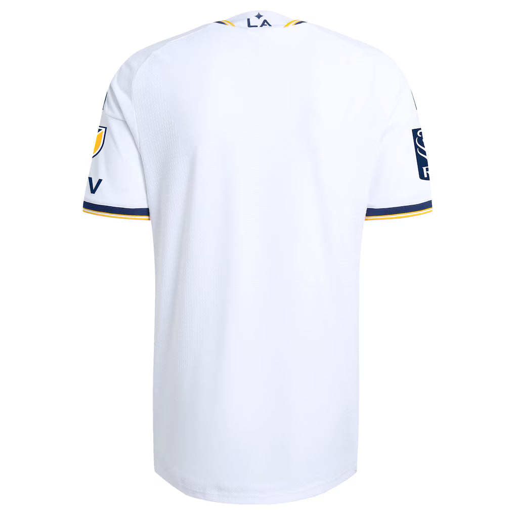 Men's LA Galaxy White 2026 The VeloCITY Kit On-Field Authentic Patch Jersey