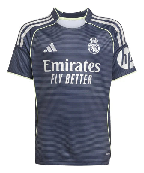 Real Madrid 2025/26 Away Kids Size Jersey Set