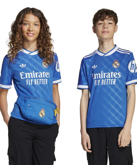 Real Madrid 2025/26 Third Premium Kids Size Jersey