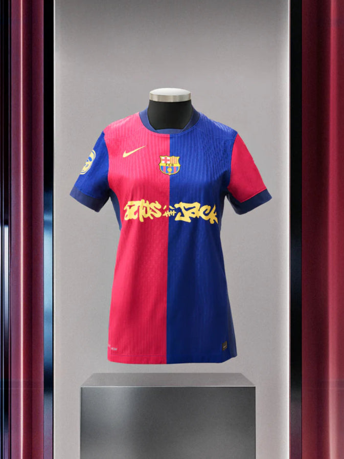 Women's Limited Edition FC BARCELONA X TRAVIS SCOTT 24/25 Soccer Jersey