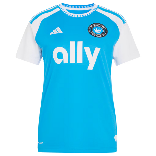 Women's Charlotte FC Ashley Westwood Blue 2026 Carolina Kit: Crowns Up Replica Jersey