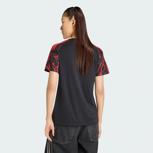 Women's New York Red Bulls Black 2026 The Rooted Kit Replica Jersey