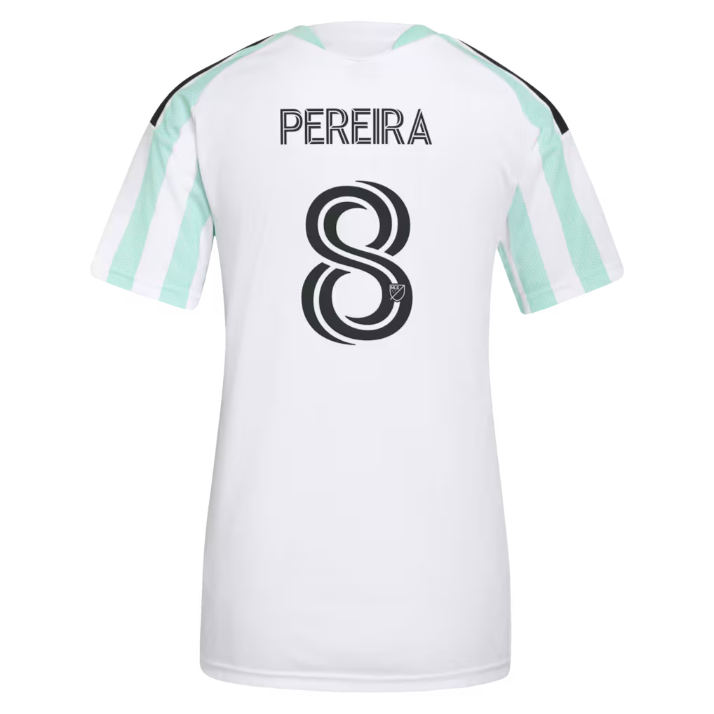 Women's Austin FC Daniel Pereira White 2026 The Rooted Kit Replica Jersey