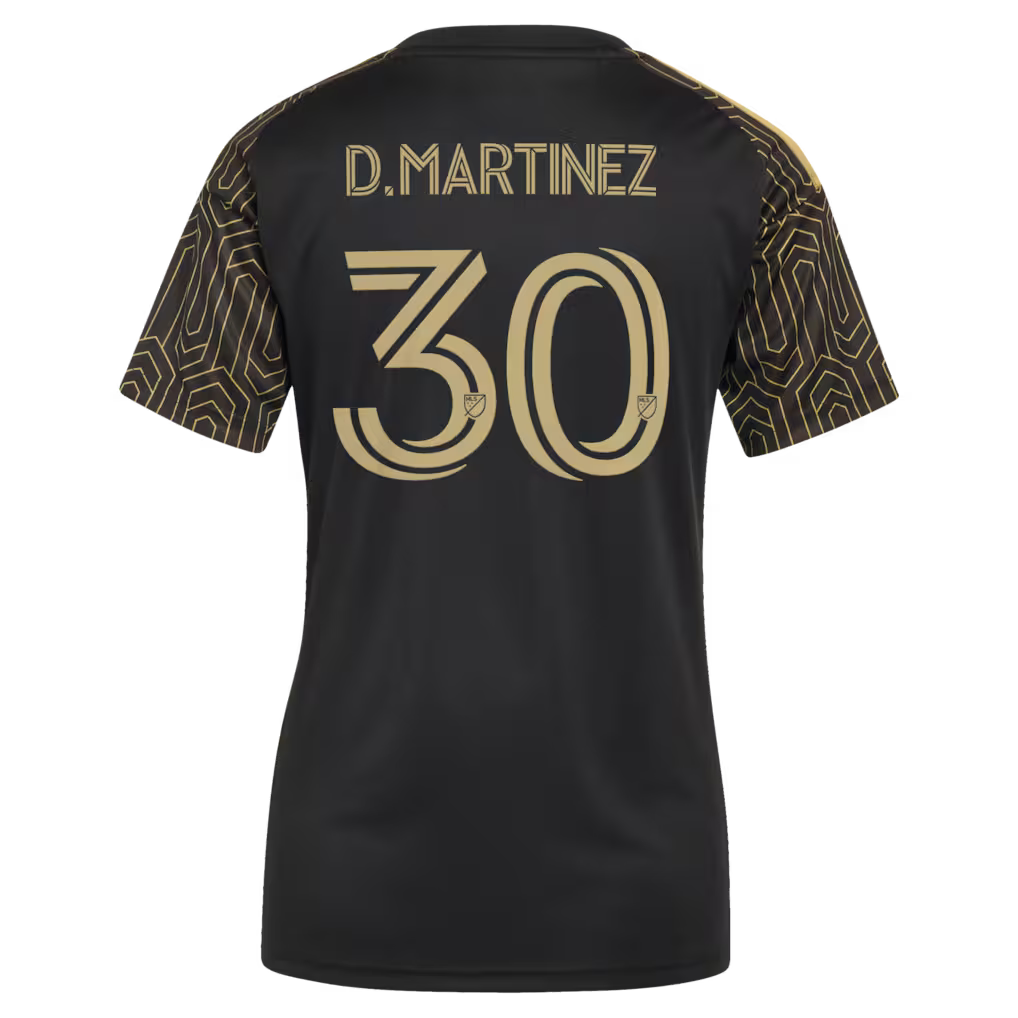 Women's LAFC David Martínez Black 2026 Primary Kit Replica Jersey