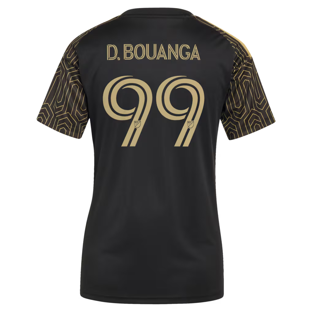 Women's LAFC Denis Bouanga Black 2026 Primary Kit Replica Jersey