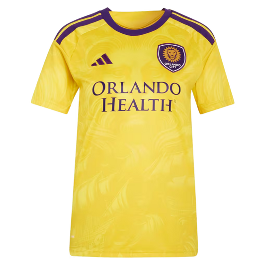 Women's Orlando City SC Gold 2026 Sunken Treasure Kit Replica Custom Jersey
