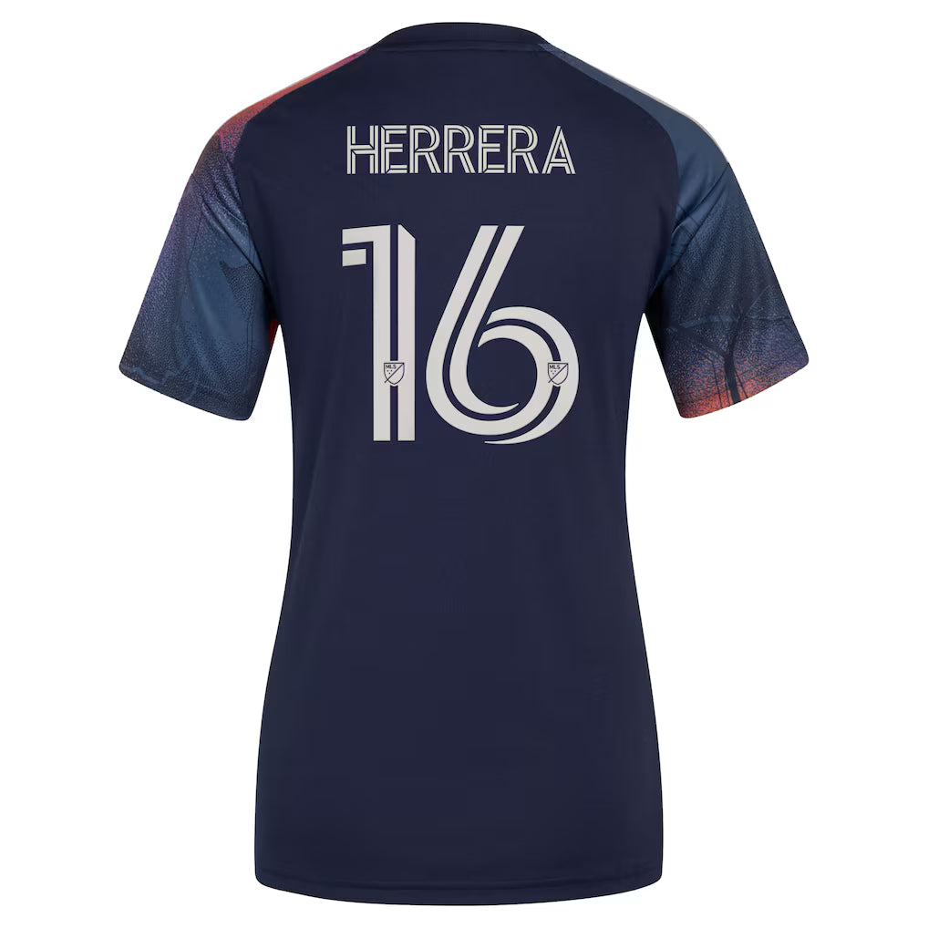 Women's Houston Dynamo FC Héctor Herrera Blue 2026 Mission Control Replica Jersey