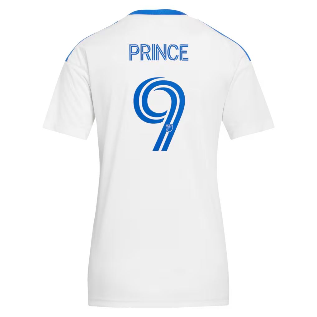 Women's CF Montreal Prince Owusu White 2026 The Procure Jersey Replica Jersey
