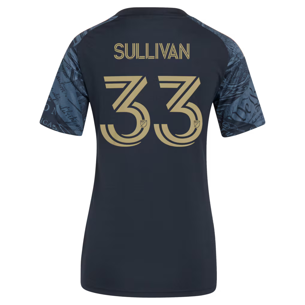 Women's Philadelphia Union Quinn Sullivan Navy 2026 1776 Kit Replica Jersey