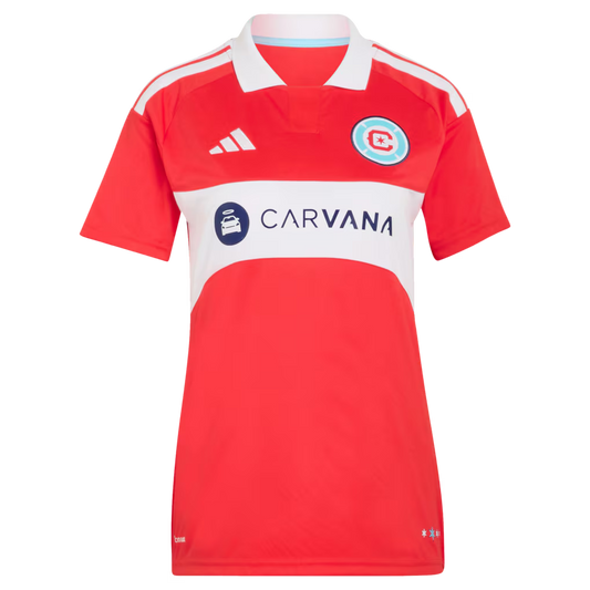 Women's Chicago Fire Red 2026 Forever Red Replica Custom Jersey