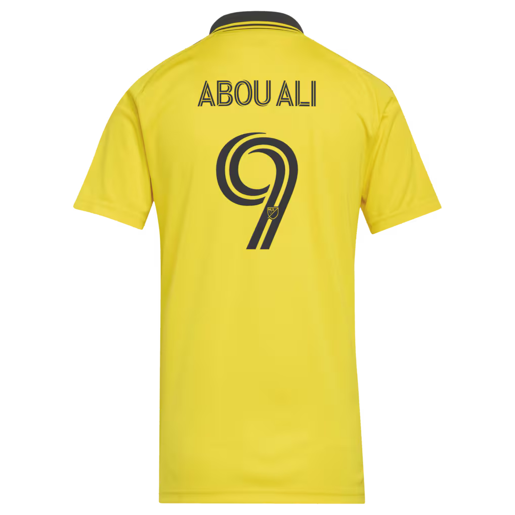 Women's Columbus Crew Wessam Abou Ali Yellow 2026 The Crafted for Excellence Kit Replica Jersey