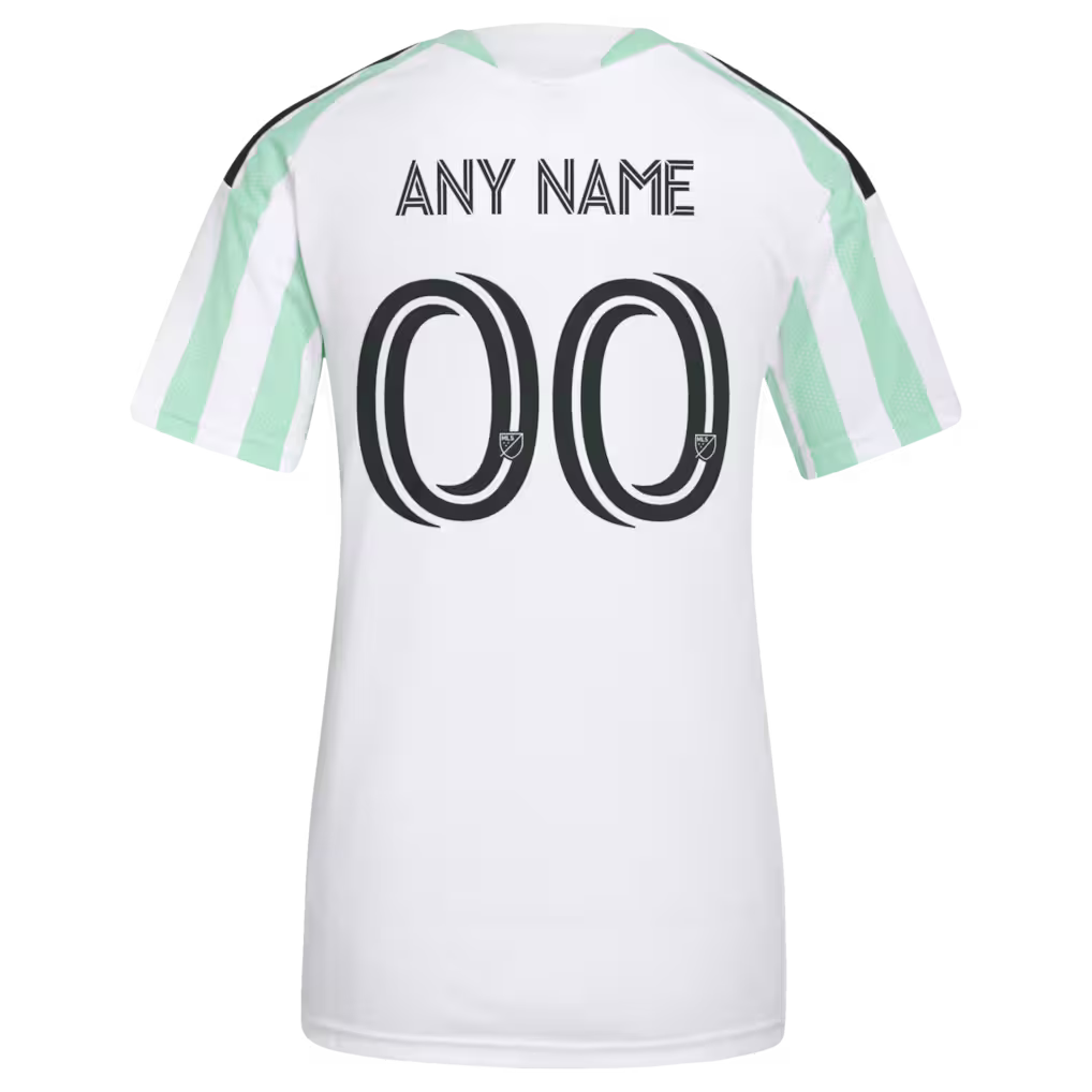 Women's Austin FC adidas White 2026 The Rooted Kit Replica Custom Jersey