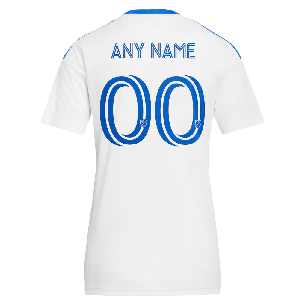 Women's CF Montreal White 2026 The Procure Jersey Replica Custom Jersey