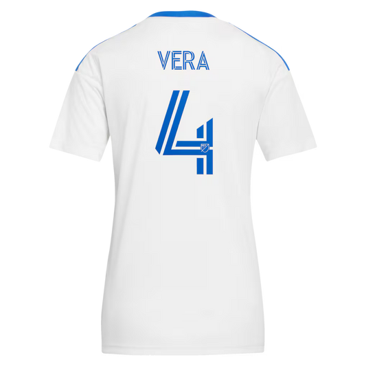 Women's CF Montreal Vera 4 White 2026 The Procure Jersey Replica Jersey