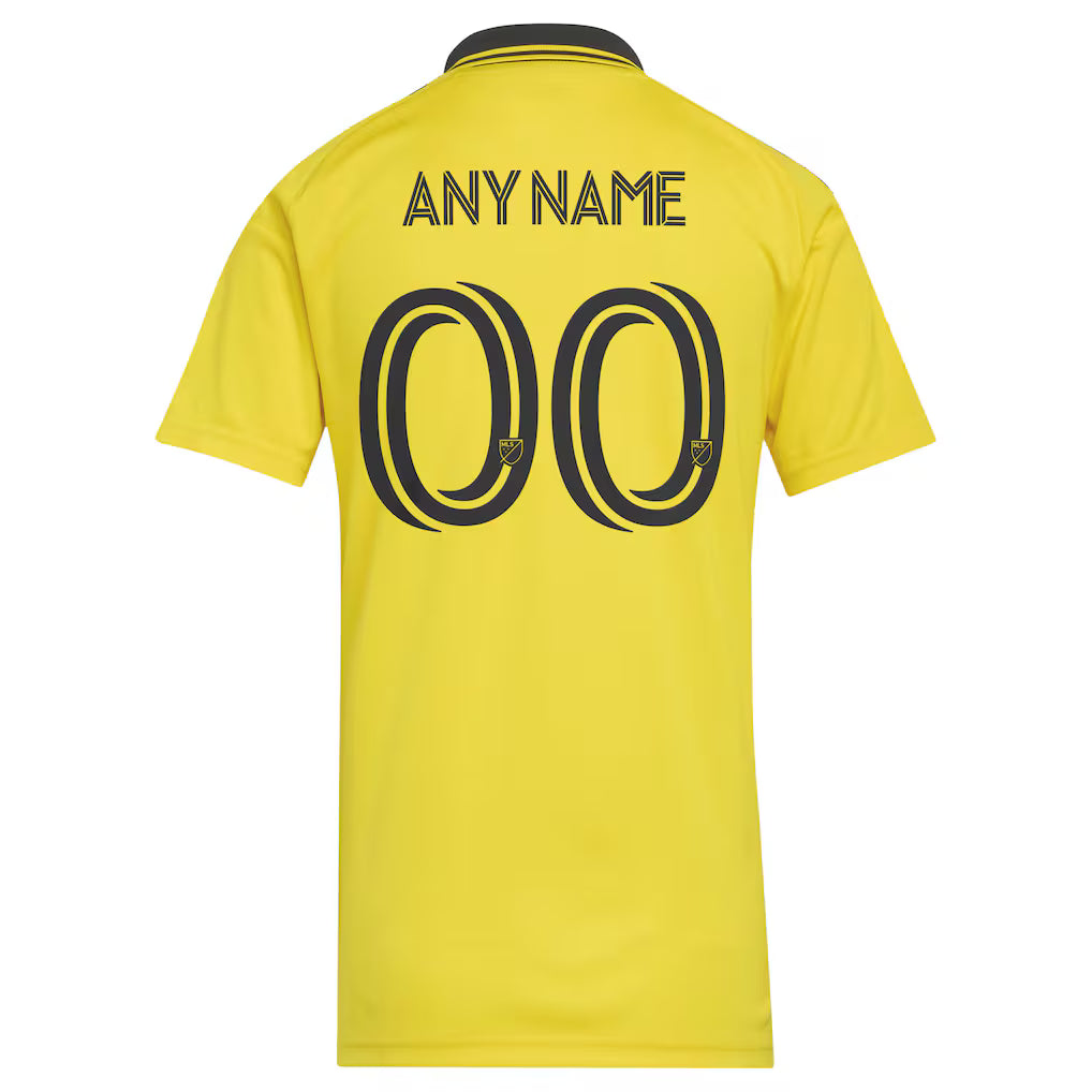 Women's Columbus Crew Yellow 2026 The Crafted for Excellence Kit Replica Custom Jersey