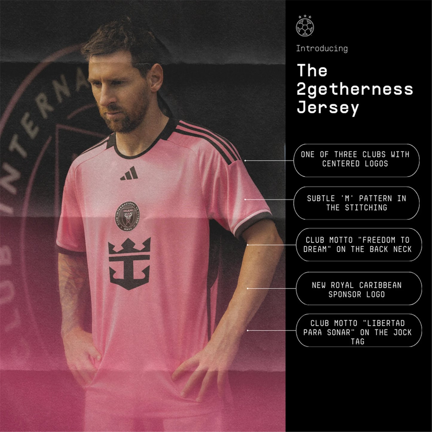 Camiseta de fútbol local del Inter Miami 24/25