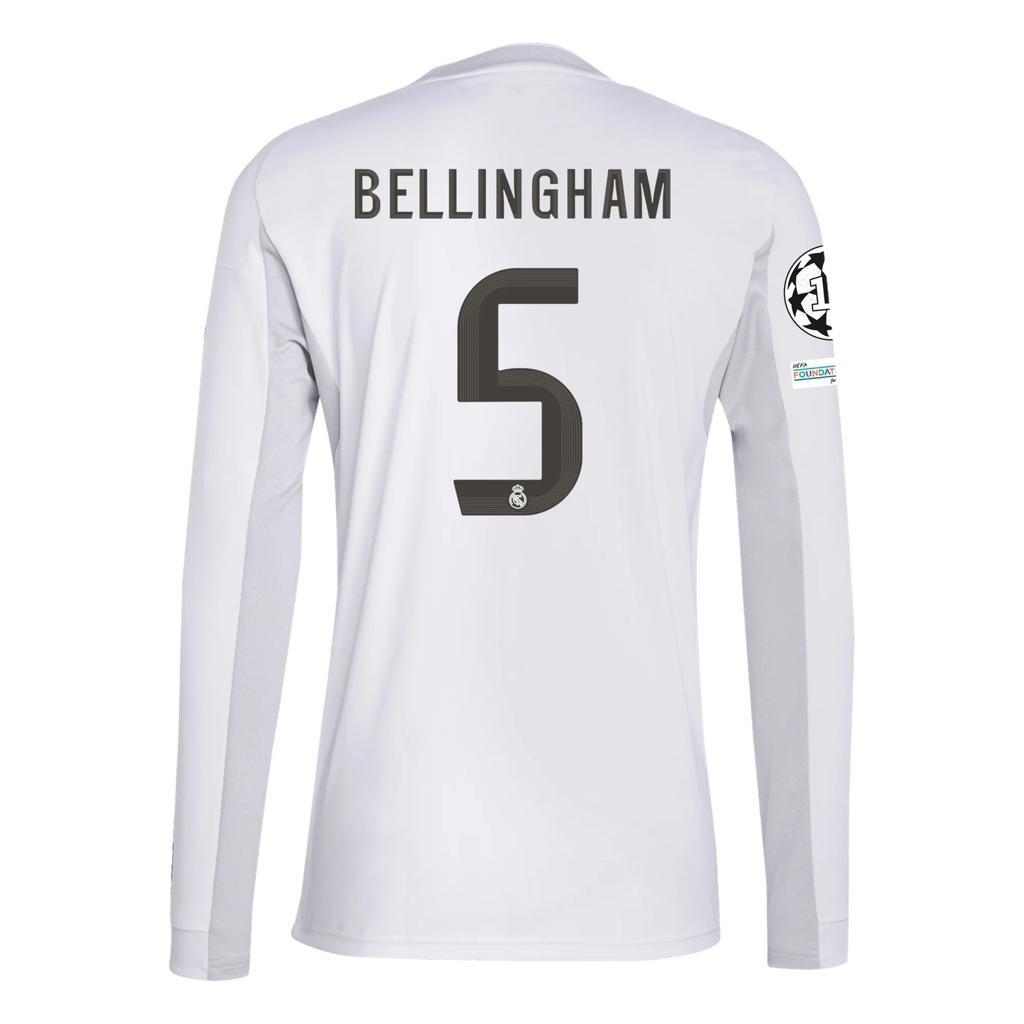 Real Madrid 25/26 Authentic/Player Long Sleeve Home Jersey