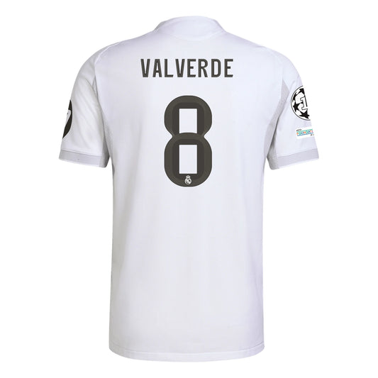 Federico Valverde Real Madrid 25/26 Authentic/Player Home Jersey