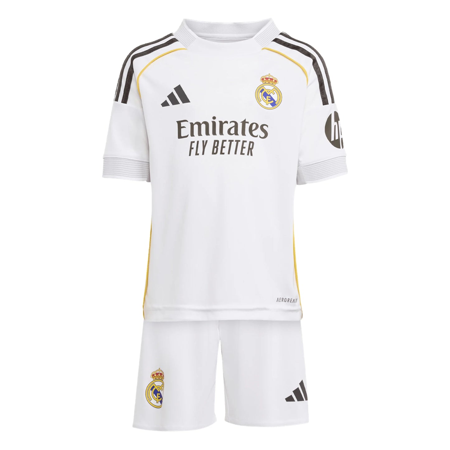 Real Madrid 2025/26 Kids Home Soccer Jersey Set