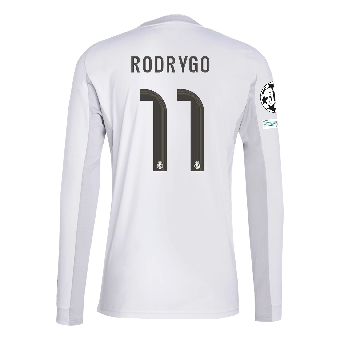 Real Madrid 25/26 Authentic/Player Long Sleeve Home Jersey