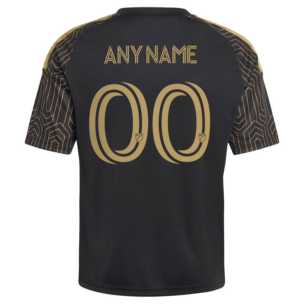 Kids LAFC Black 2026 2026 Primary Kit Replica Custom Jersey